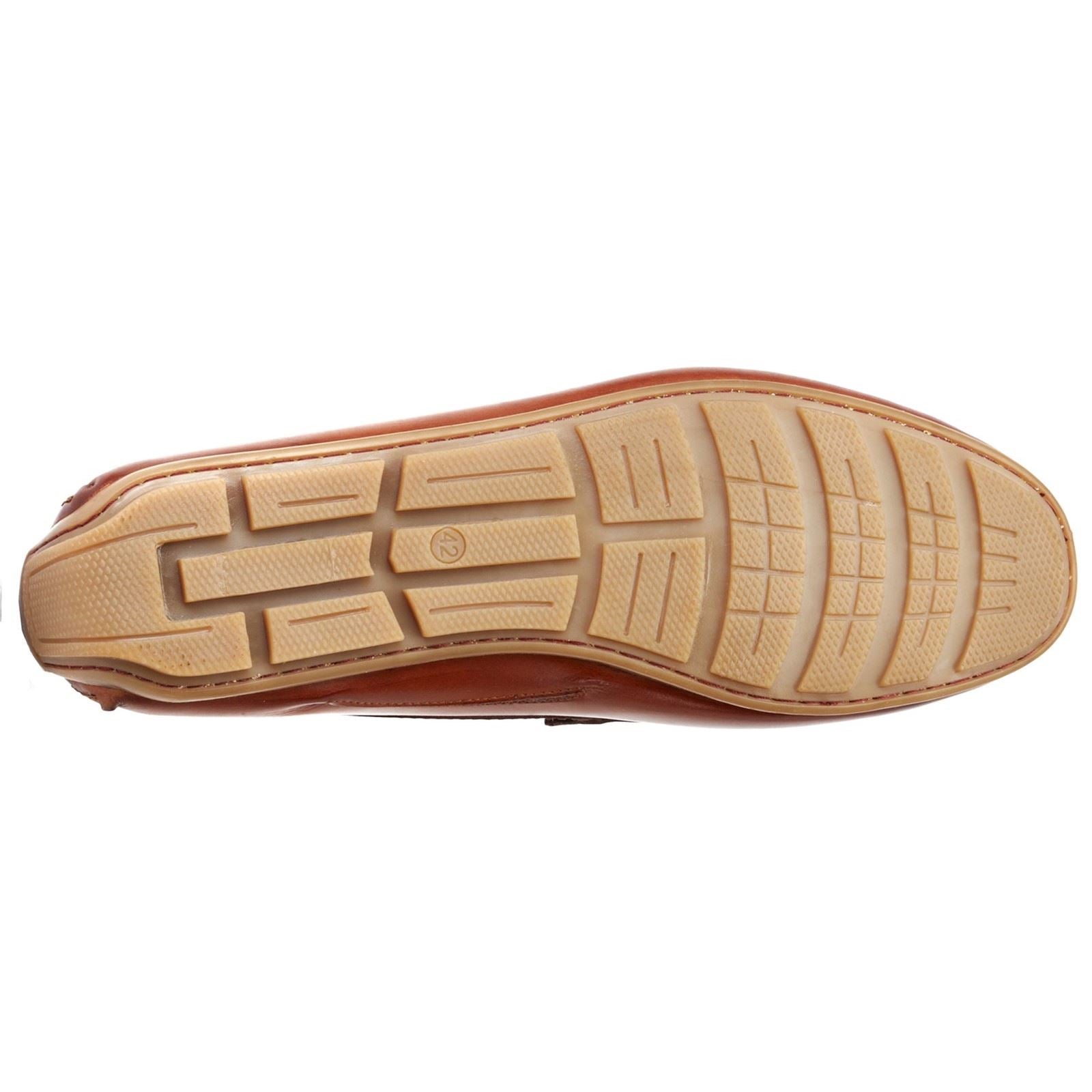 Base London Collins Driver Leder Herren Burnt Tan Loafer