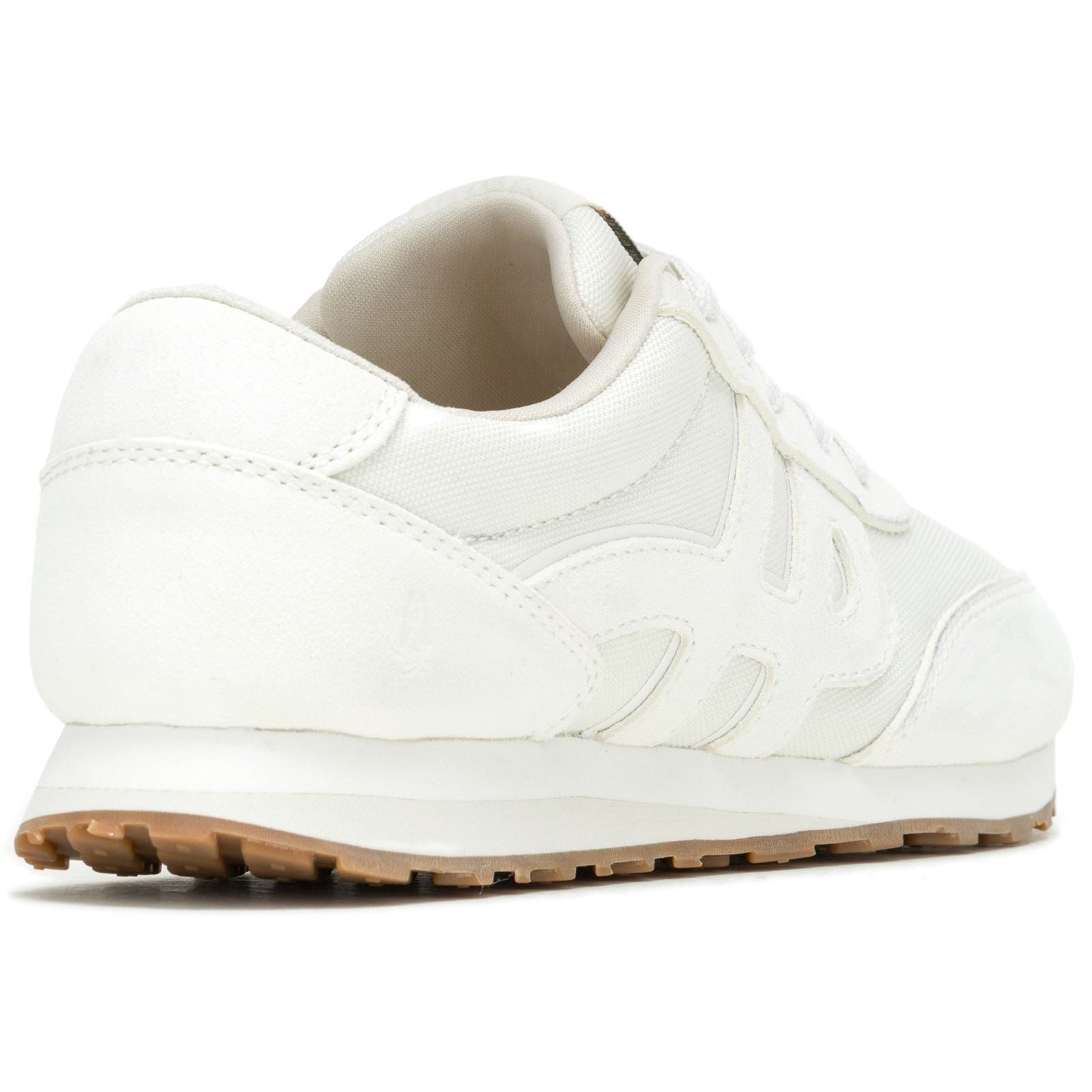 Hush Puppies Seventy8 Damen Sneaker Aus Cremefarbenem Leder