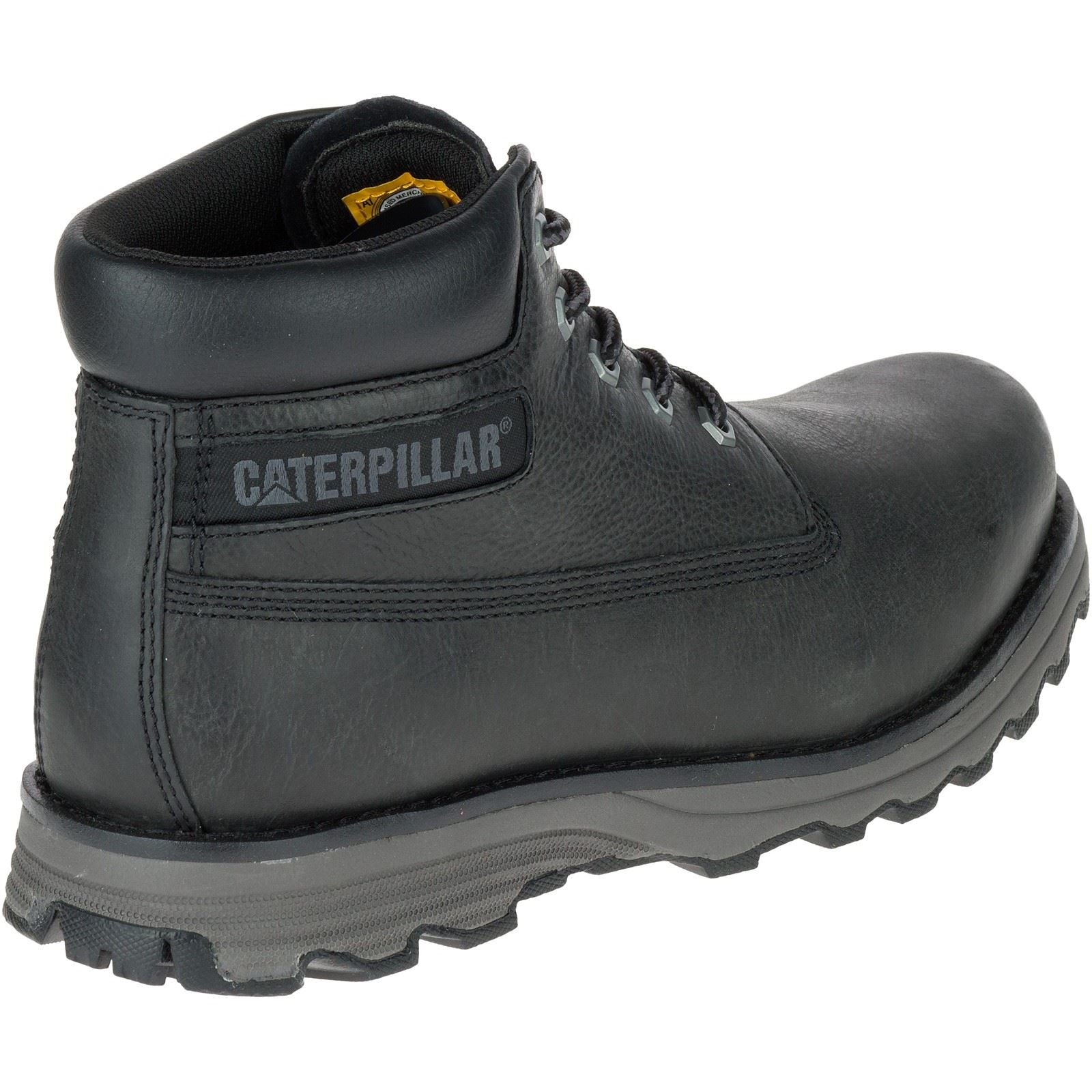 Caterpillar Founder Nubukleder Herren Schwarze Knöchelstiefel
