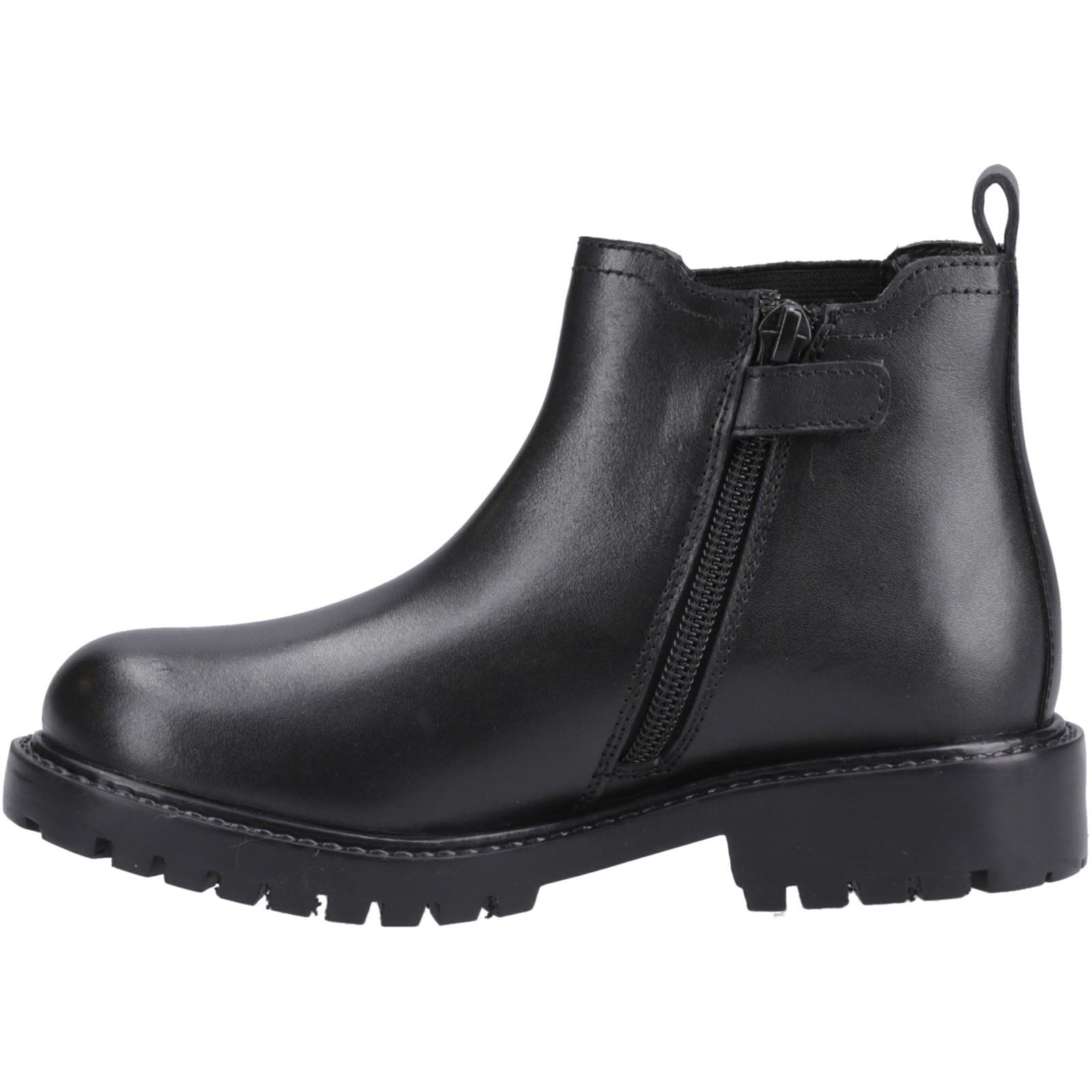 Hush Puppies Ariella Chelsea Mädchen Schwarze Farbe Lederstiefel
