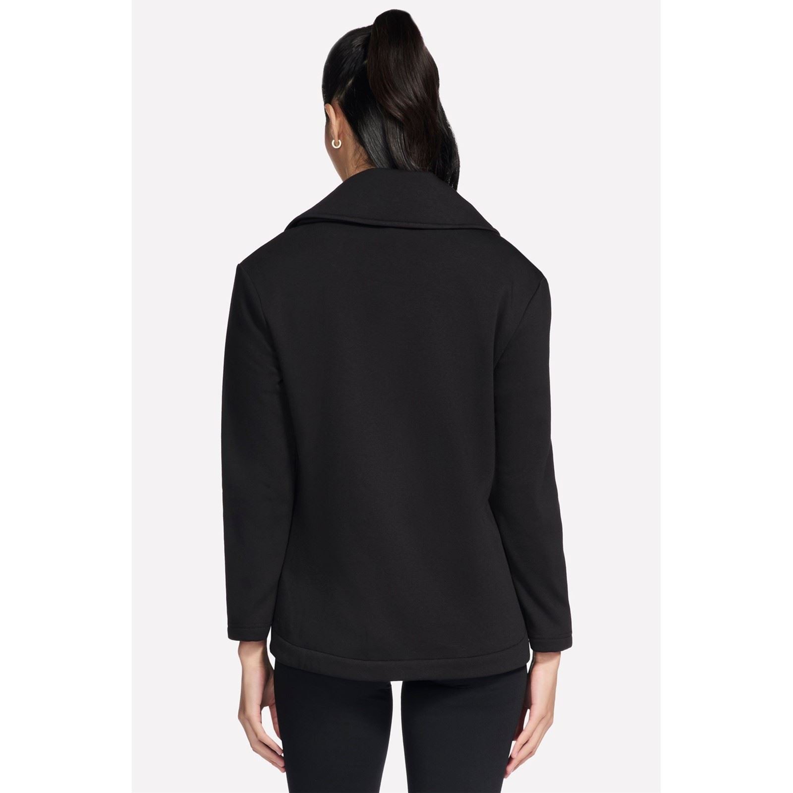 Skechers Performance GO SNUGGLE Tunic Jacket Damen Schwarze Jacke