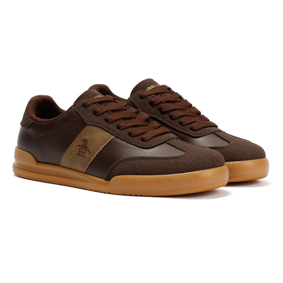 Penguin Giovanni Herren Braune Sneakers