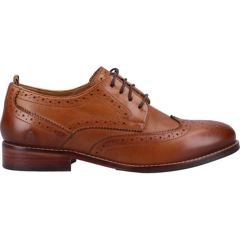Hush Puppies Natalia Leder Damen Tan Brogues Schuhe