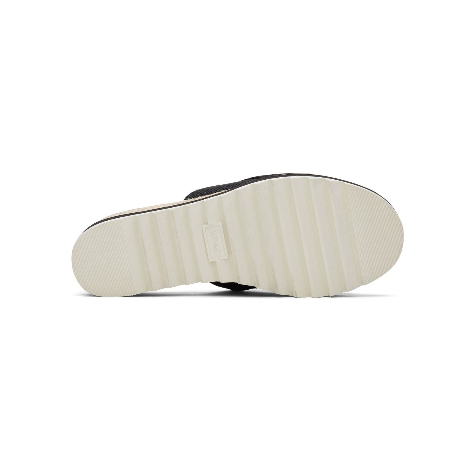 TOMS Diana Mule Synthetik Damen Schwarze Keilabsätze