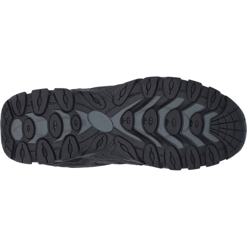 Hi-Tec Corzo Low Pu Wildleder Herren Wanderschuhe In Anthrazit/Nautikblau