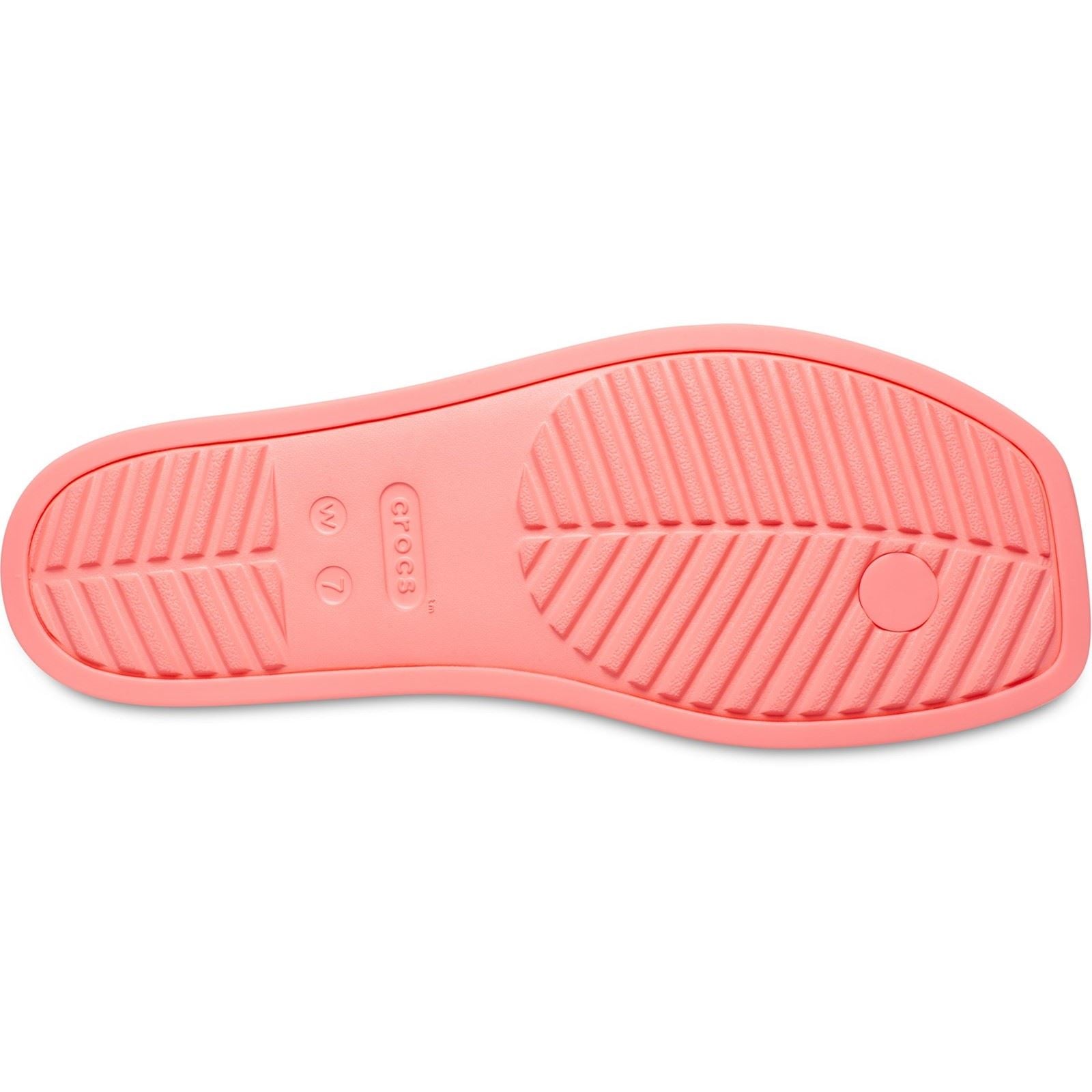 Crocs Miami Flip Thermoplastische Damen Guava Flip-Flops