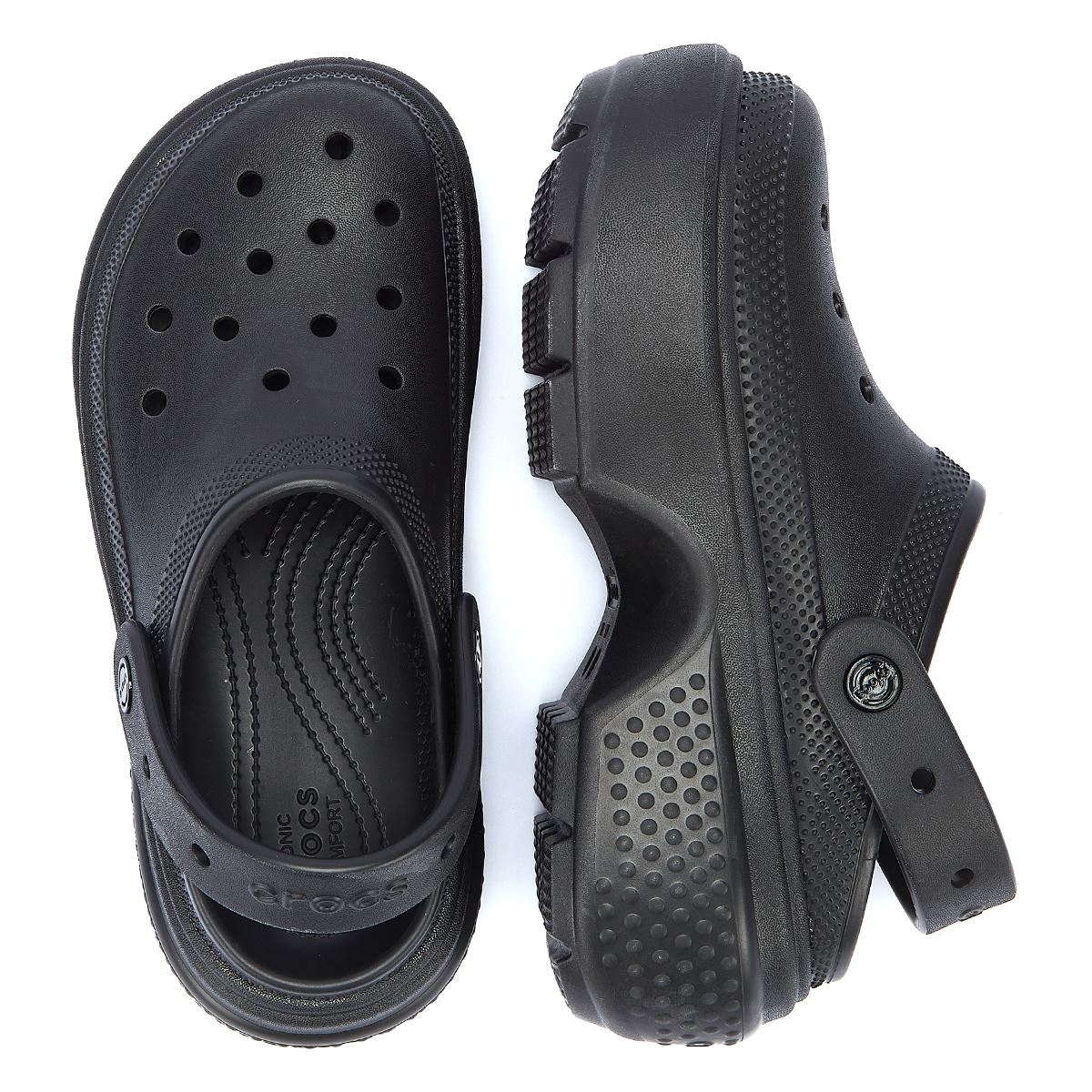 Crocs Stomp Schwarze Clogs