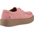 Hush Puppies Bridie Suede Damen Pink Mokassins Aus Leder