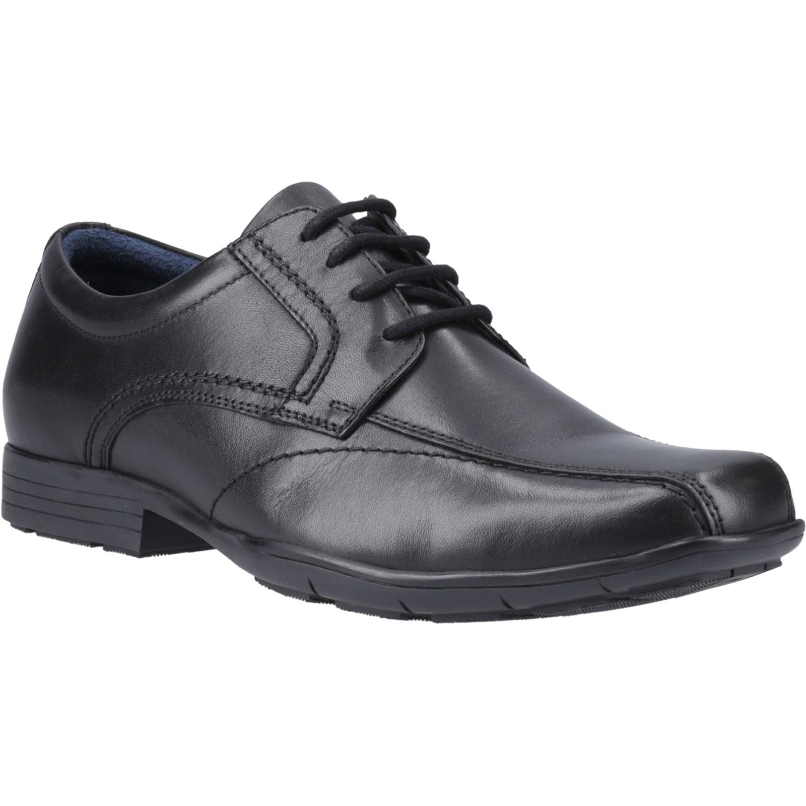 Pod Angus Herrenschuhe Aus Schwarzem Leder Mit Schnürung