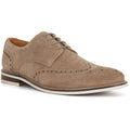 Dune Stanford Herren Brogues Schuhe Aus Wildleder In Beige
