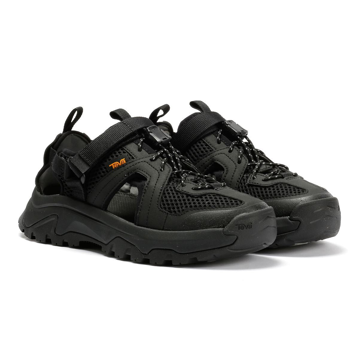 Teva Hurricane XLT3 Closed-Toe Damen Schwarze Sandalen