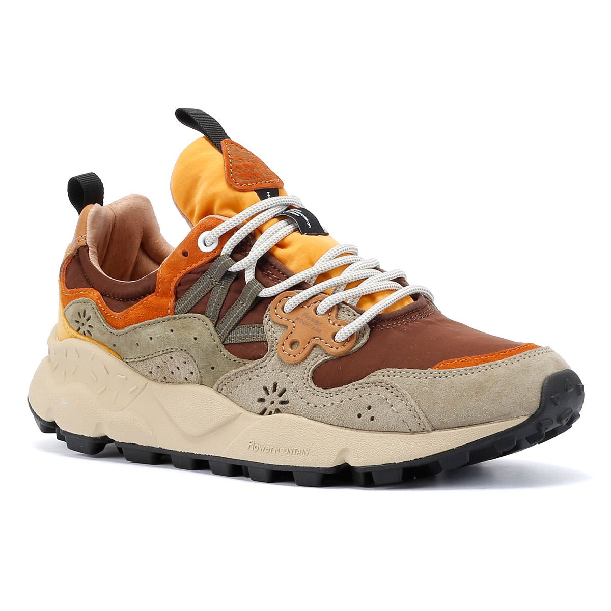 Flower Mountain Yamano 3 Wildleder Braune Turnschuhe