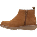 Hush Puppies Libby Wildleder Damen Stiefeletten In Tan