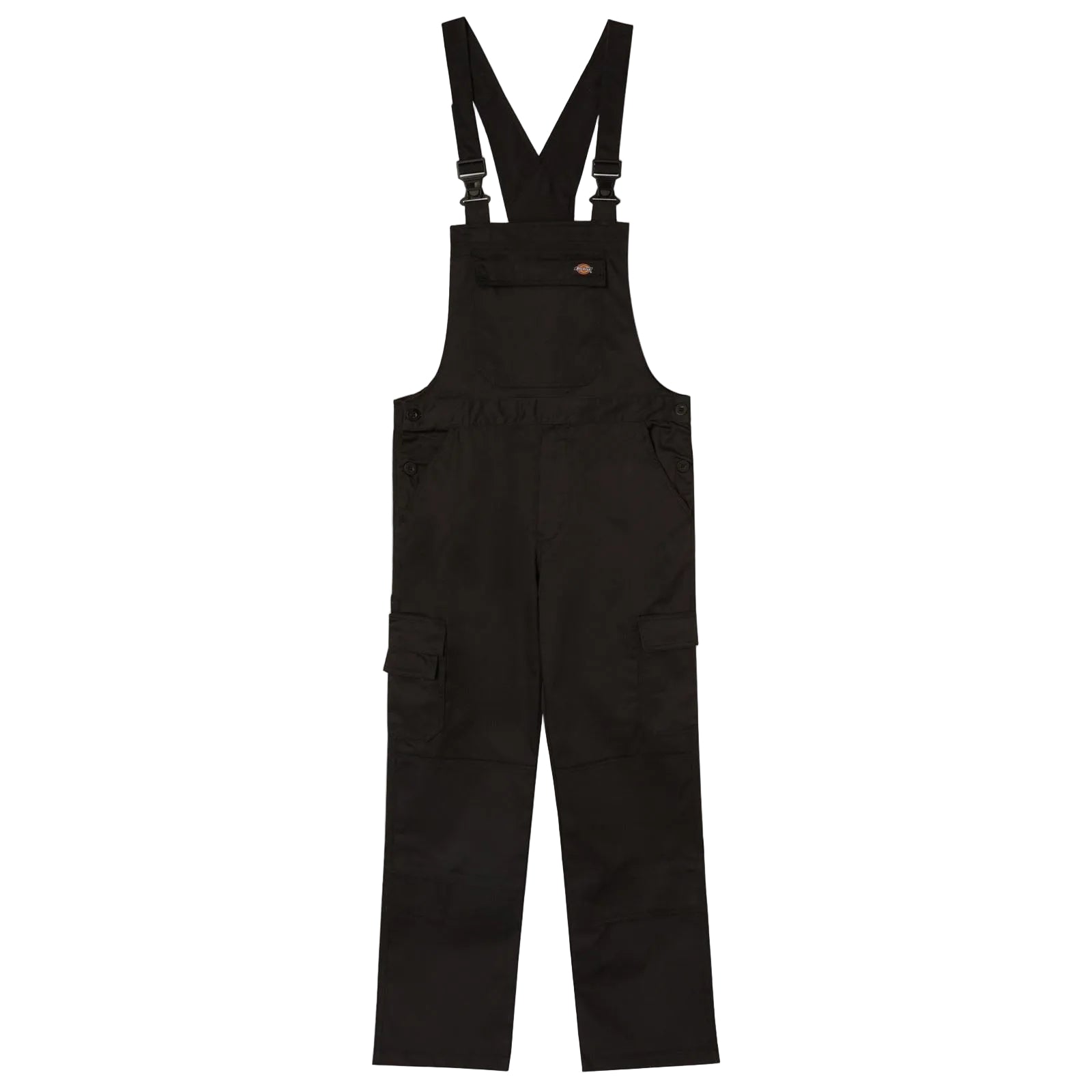 Dickies Everyday Bib and Brace Polyester Herren Schwarzer Arbeitsoverall