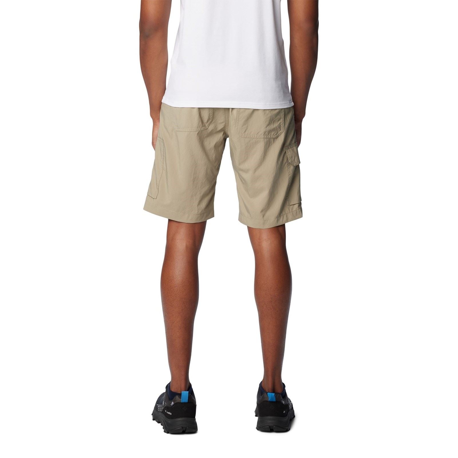 Columbia Silver Ridge Utility Cargo Short Polyester Herren Braune Knielange Shorts