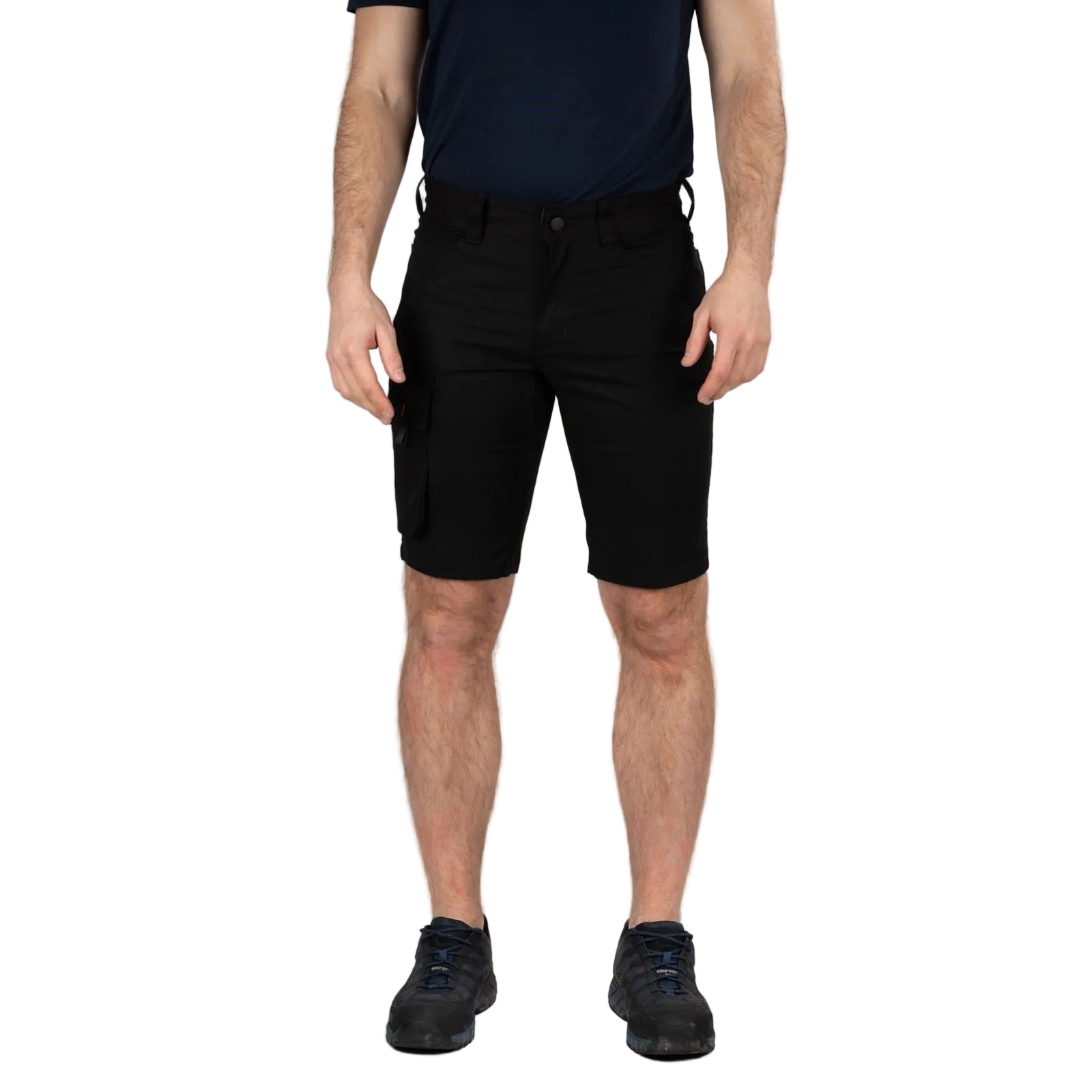 Helly Hansen Workwear Oxford Service Baumwoll Männer Schwarze Farbe Knie Lange Shorts