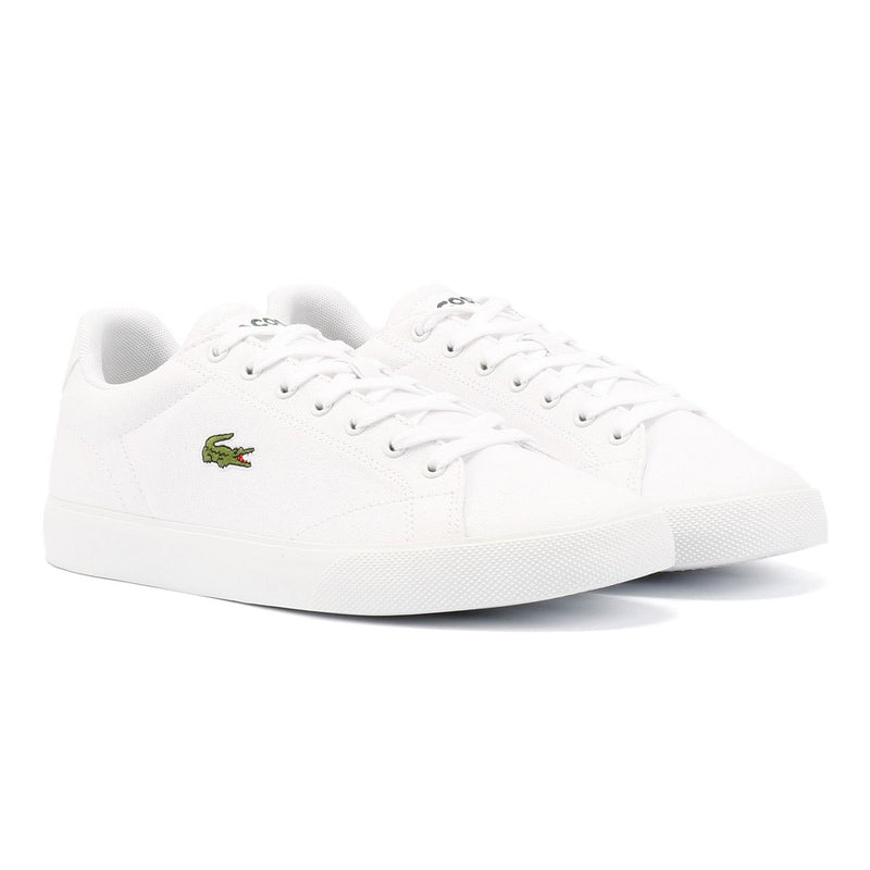 Lacoste Lerond Set Weiße Canvas Sneaker Für Herren