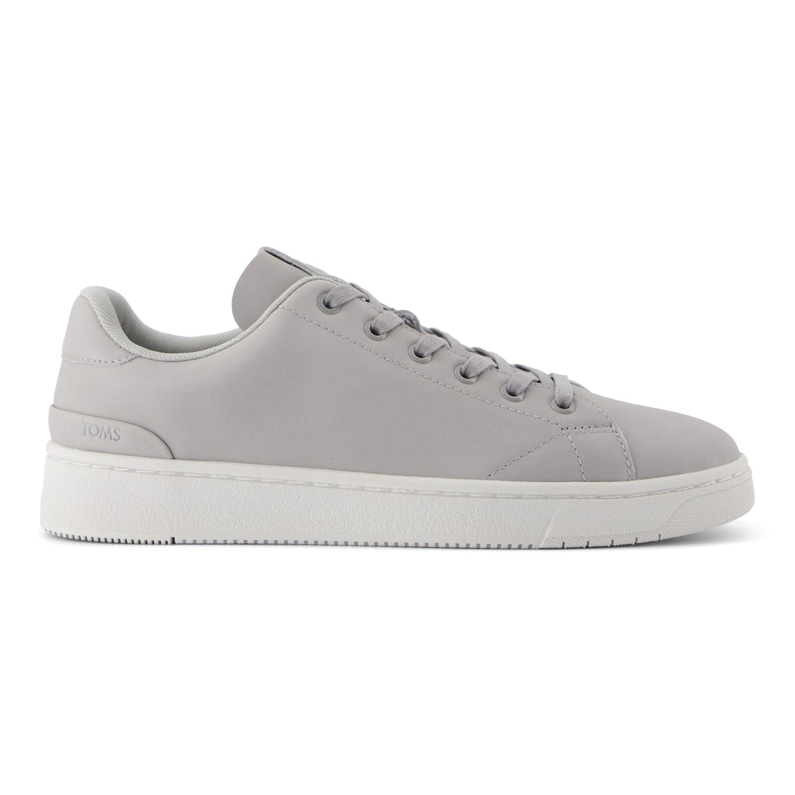 TOMS TRVL LITE 2.0 Low Herren Sneaker Aus Hellem Grau Leder