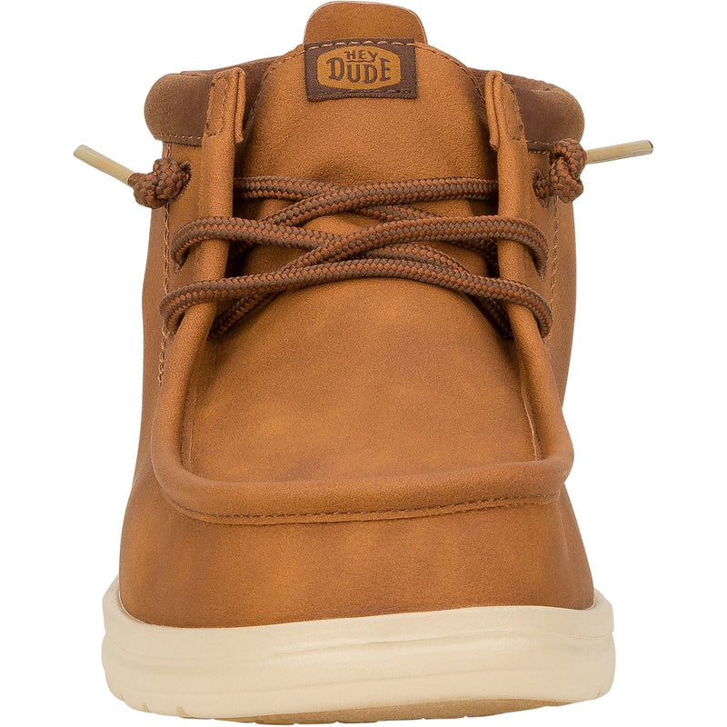 HEYDUDE Wally Mid GripR Classic Herren Cognac/Braune Stiefel