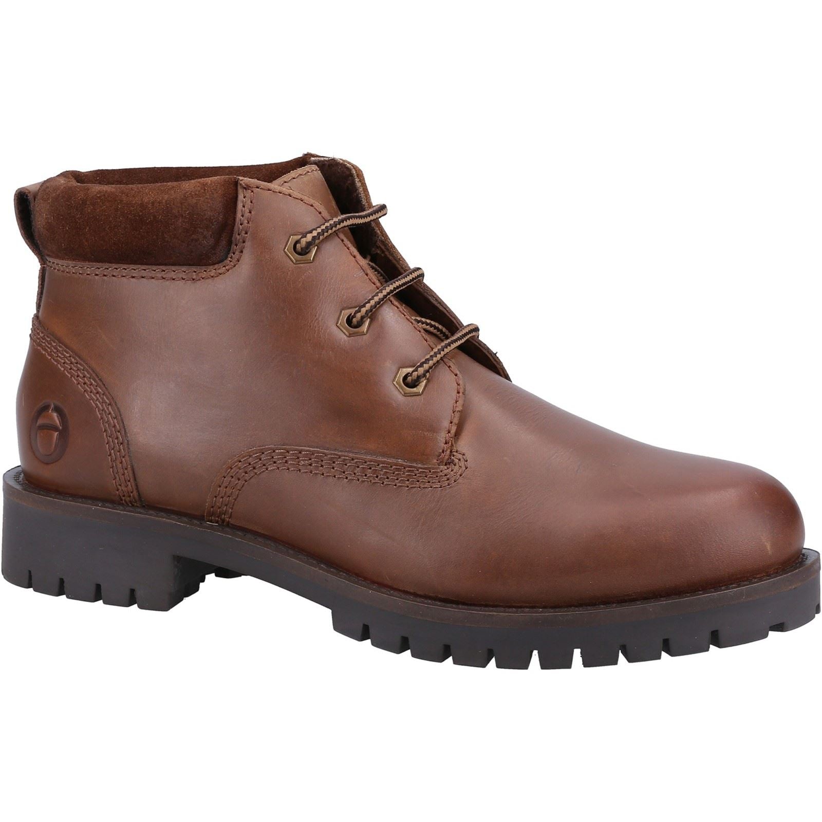 Cotswold Banbury Braune Herrenstiefel Aus Leder