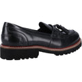 Hush Puppies Ginny Damen Schwarze Farbe Lederloafer