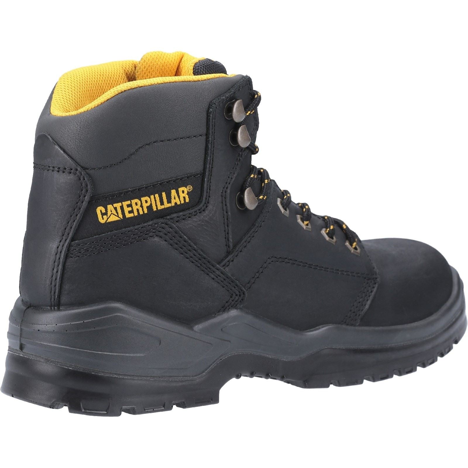 Caterpillar Striver Leder Schwarze Farbe Sicherheitsschuhe