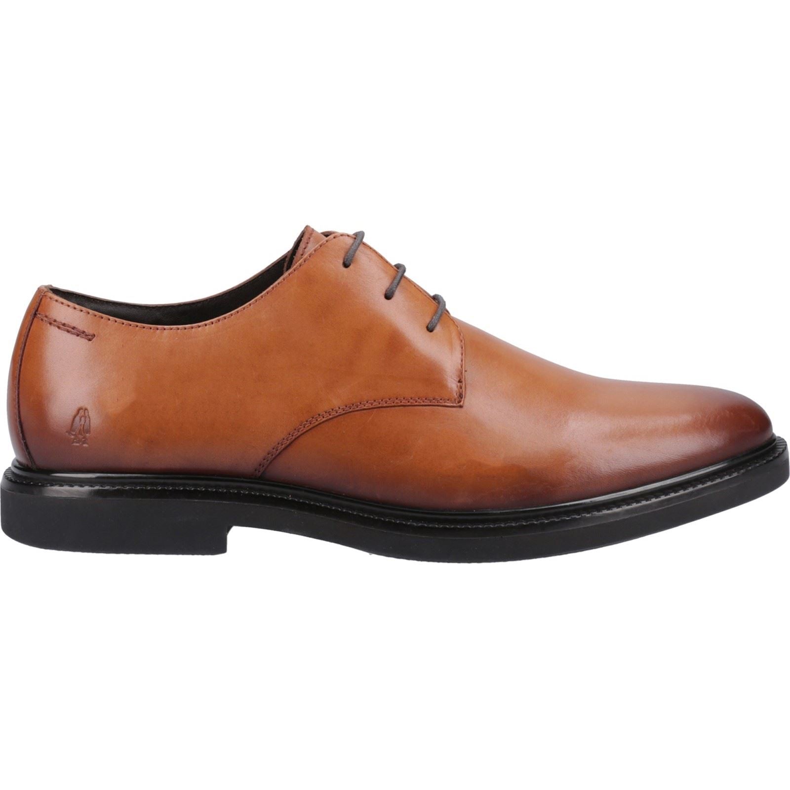 Hush Puppies Kye Herren Lederschuhe In Tan Zum Schnüren