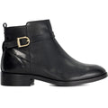 Dune Pemma Leder Damen Schwarze Stiefel