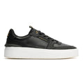 Cruyff Endorsed Tennis Herren Schwarz Leder Sneaker