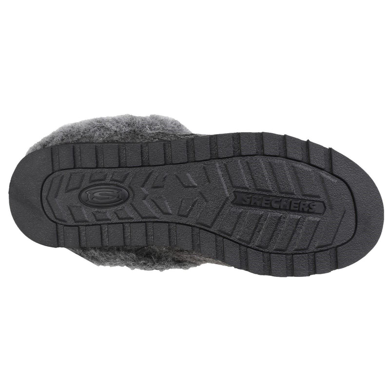 Skechers Keepsakes Ice Angel Synthetik Damen Hausschuhe In Anthrazit