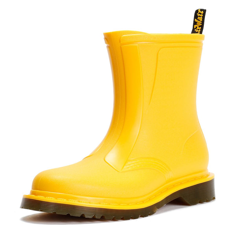Dr. Martens 1460 Rain Pull On Damen Gelbe Gummistiefel