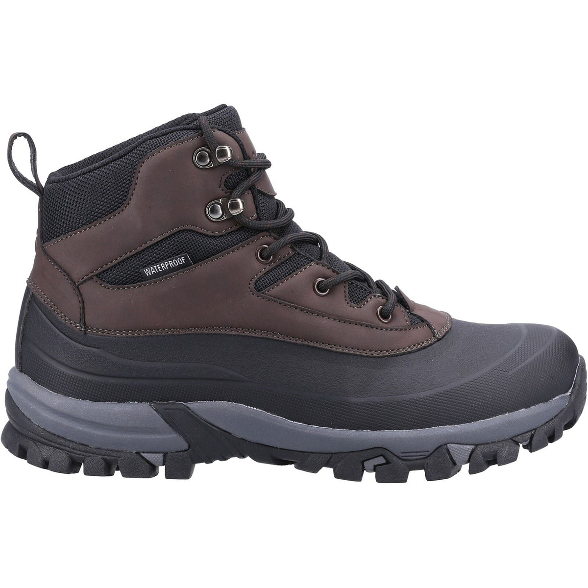 Cotswold Calmsden Herren Wanderschuhe aus braunem Gummi