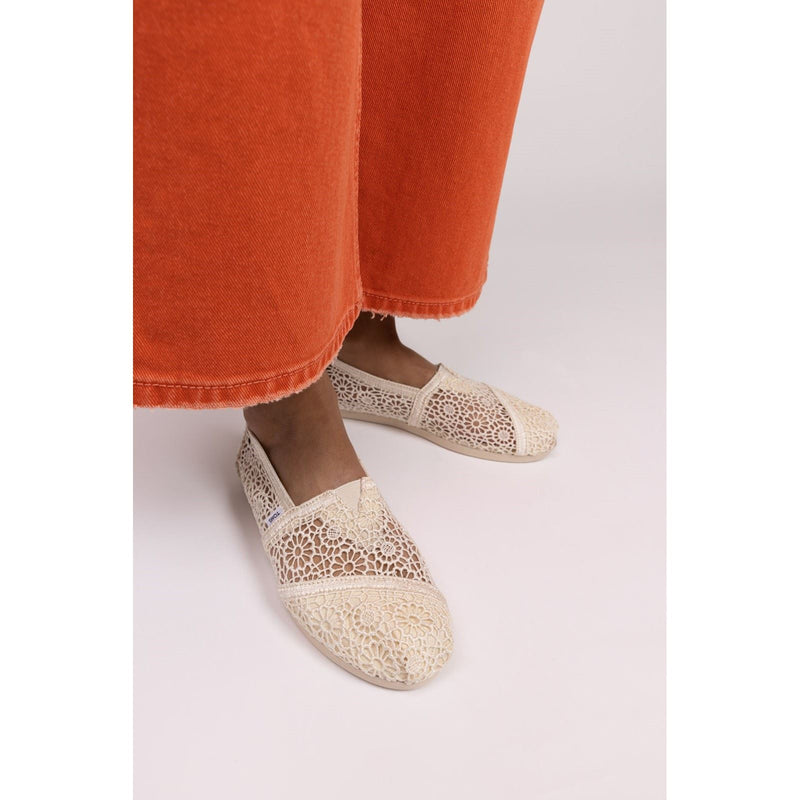 TOMS Alpargata Synthetik Damen Natur Espadrilles