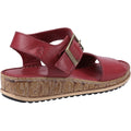 Hush Puppies Ellie Leder Damen Bordeaux Sandalen