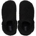 Crocs Classic Cozzzy Slipper Damen Hausschuhe aus Polyester in Schwarz