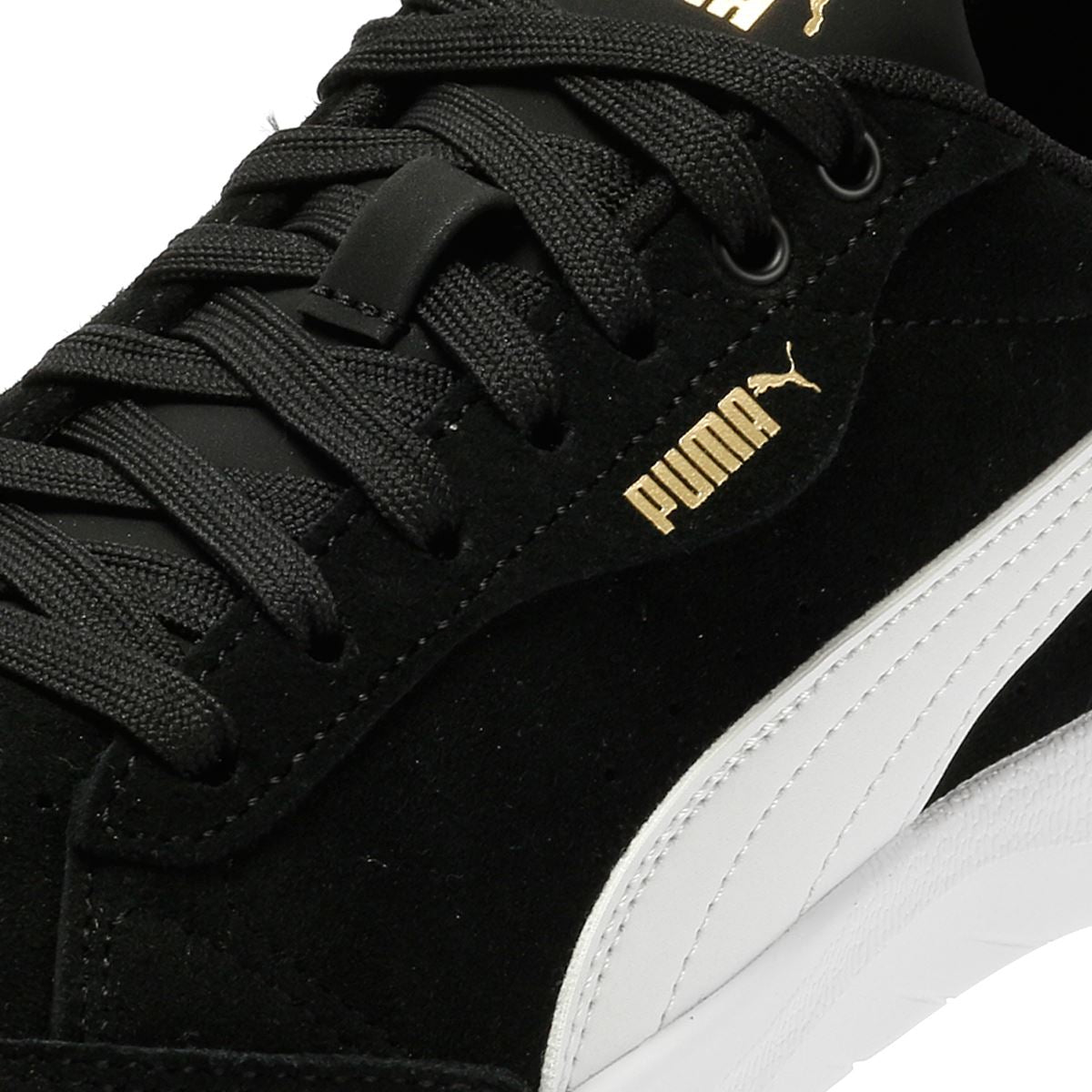 Puma Vikky Star SD Wildleder Damen Schwarz Sneakers