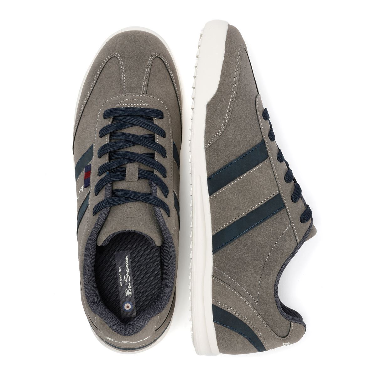 Ben Sherman Keeler Herren Graue Turnschuhe
