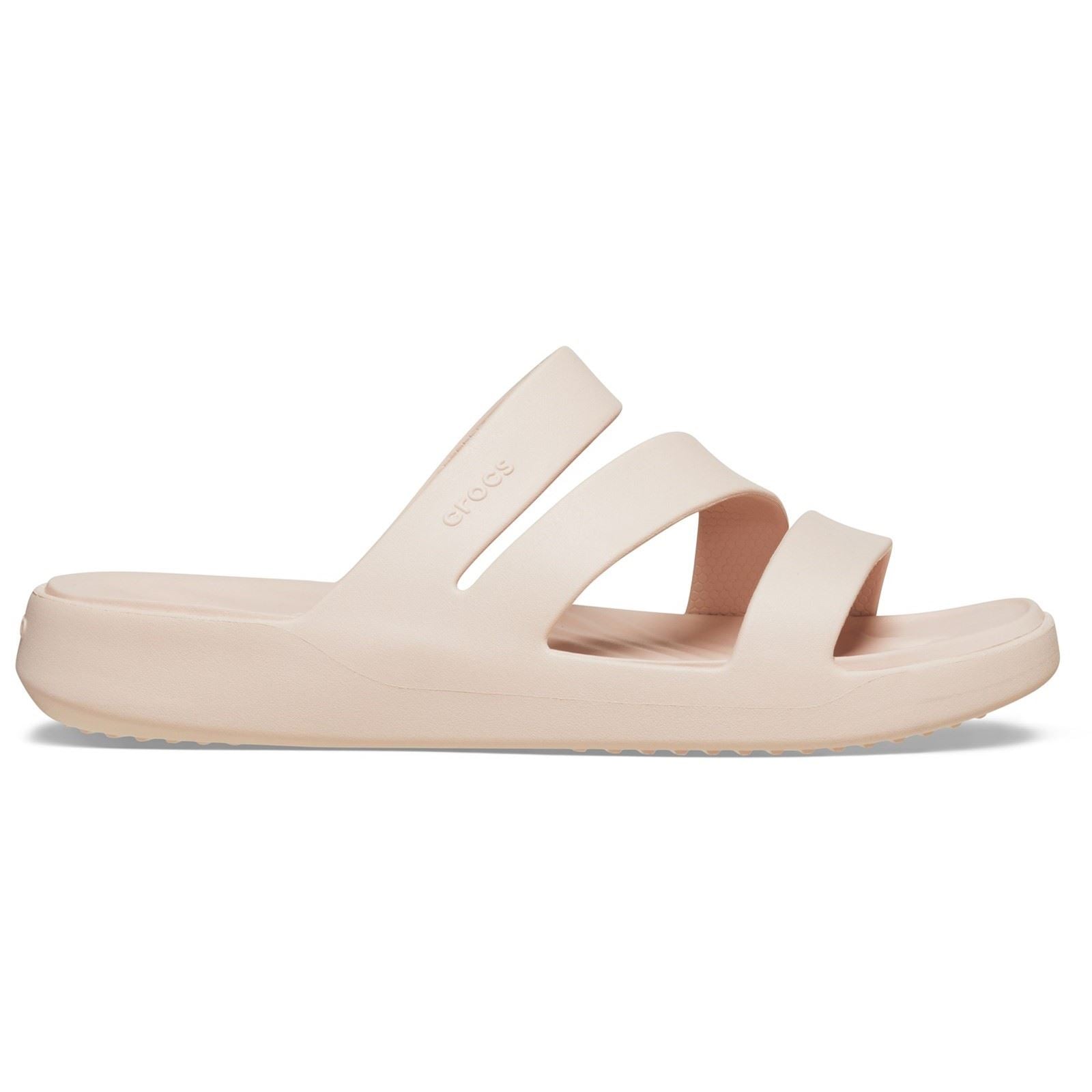 Crocs Getaway Strappy Damen Quarz Sandalen Aus Thermoplast