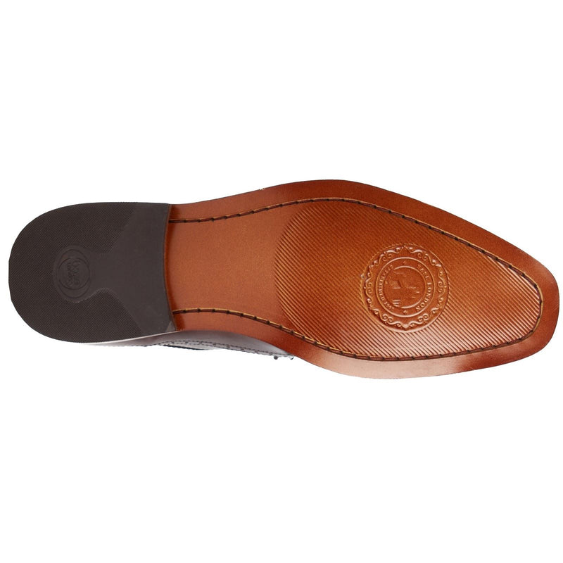 Base London Havisham Leder Herren Braun Derby Schuhe