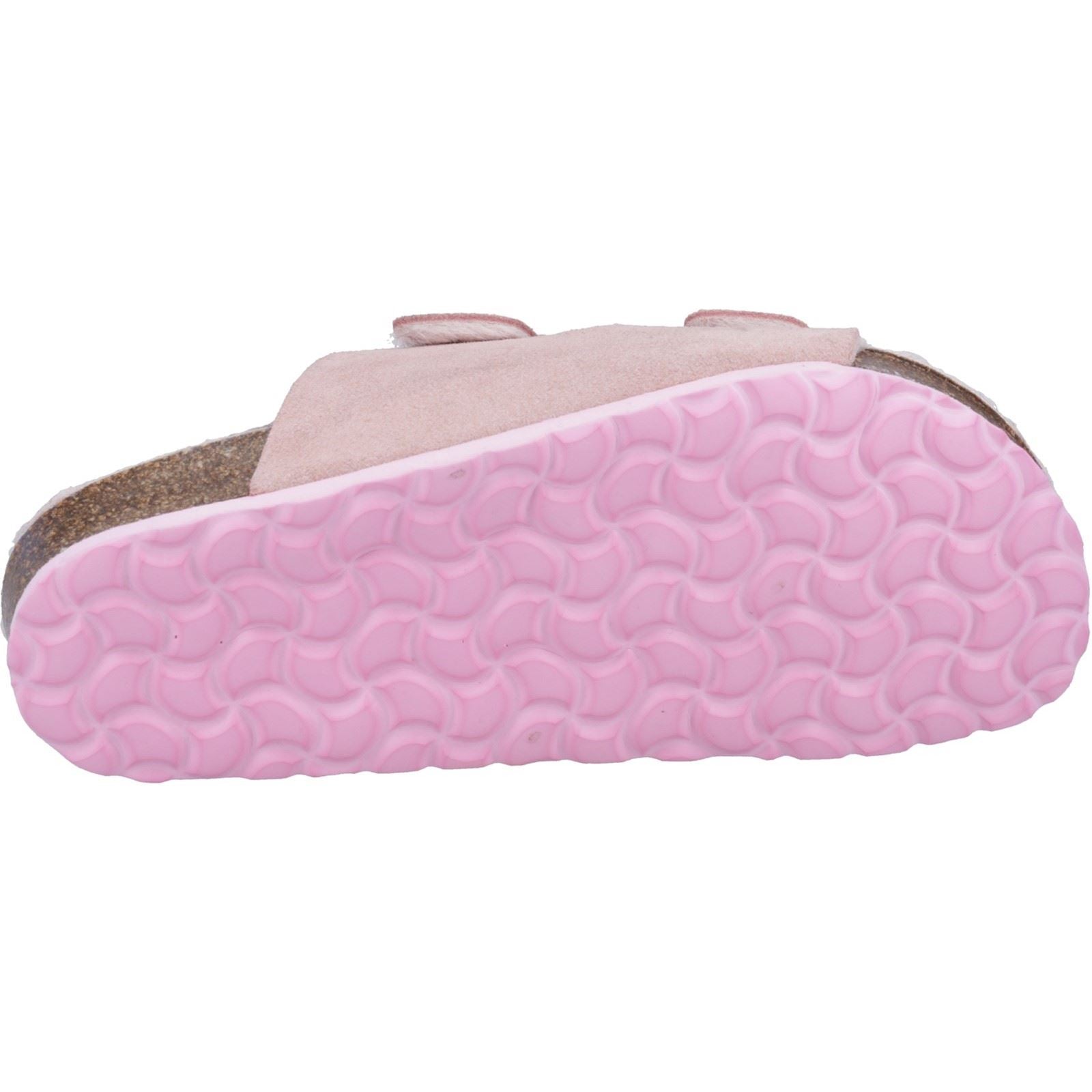 Hush Puppies Jessie Leder Damen Hausschuhe In Rosa