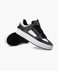 Cruyff Kickturn Leder Herren Graue Sneakers