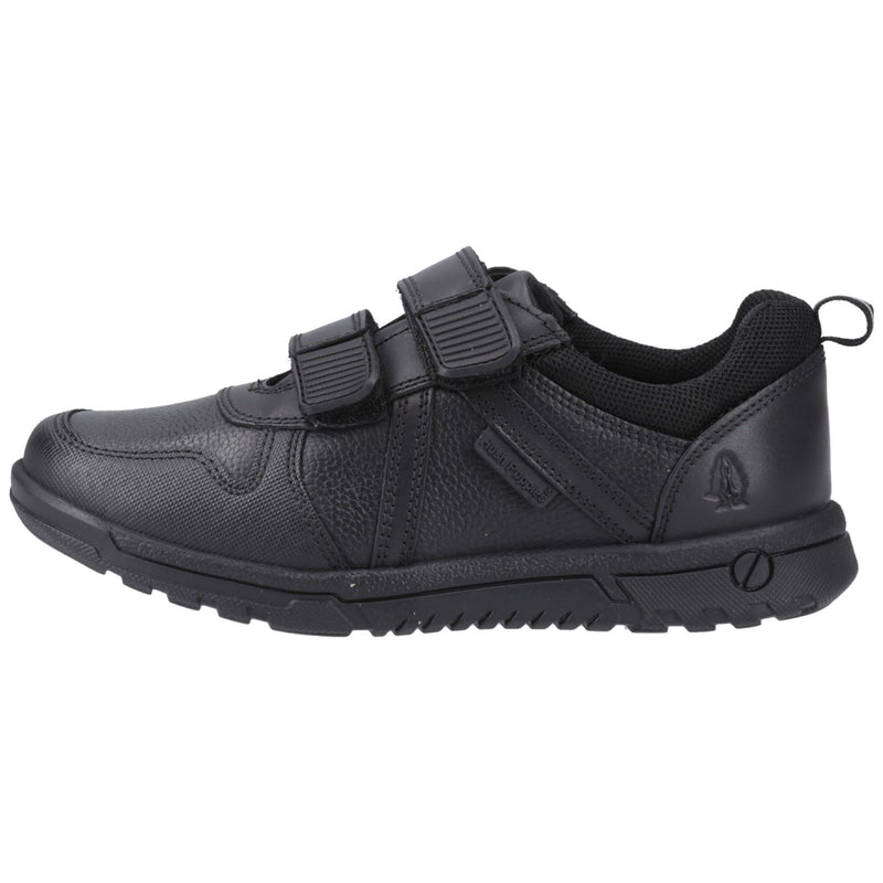 Hush Puppies Spencer Junior Lederschuhe Für Jungen In Schwarz