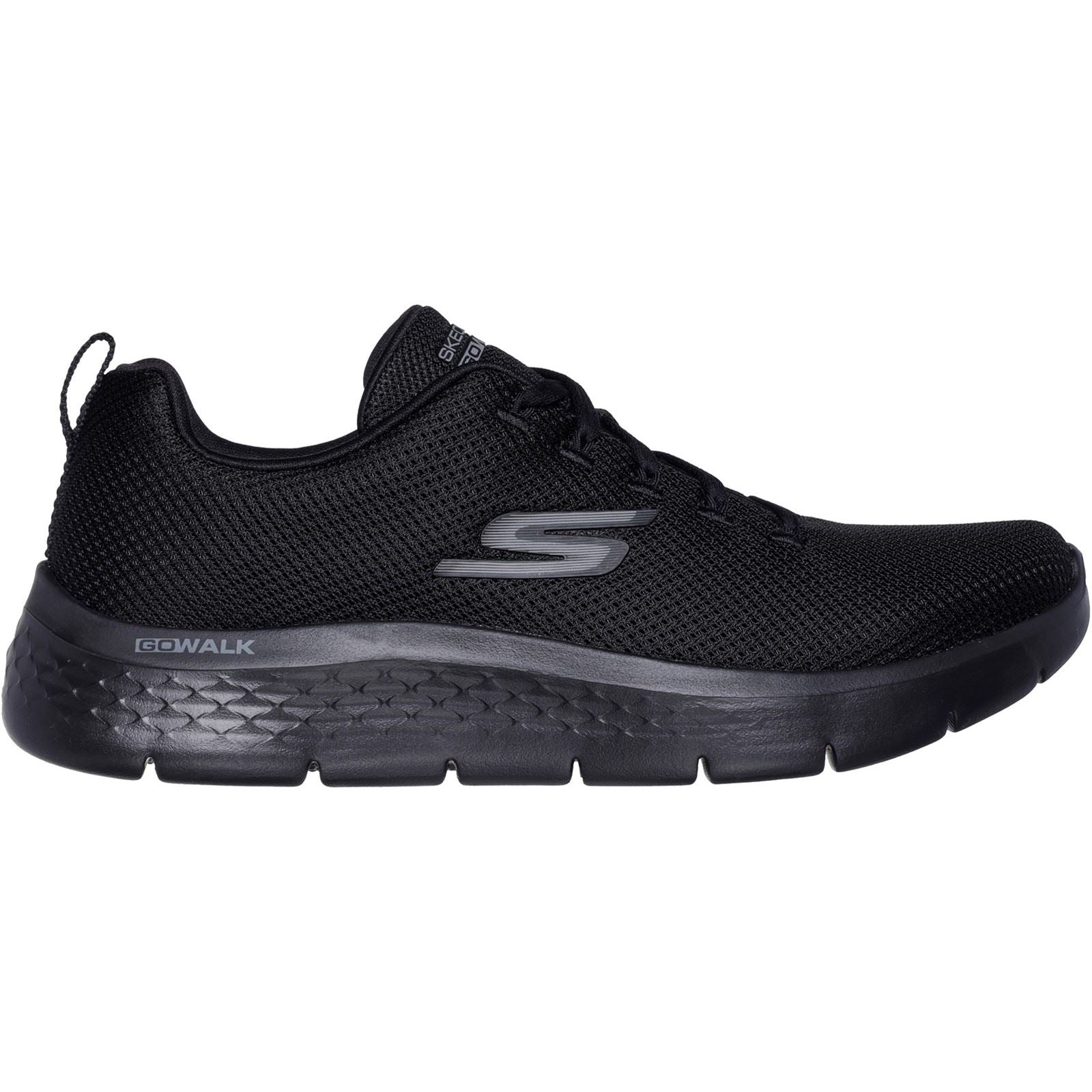 Skechers GO WALK Flex Vespid Textile Herren-Sneaker In Schwarz