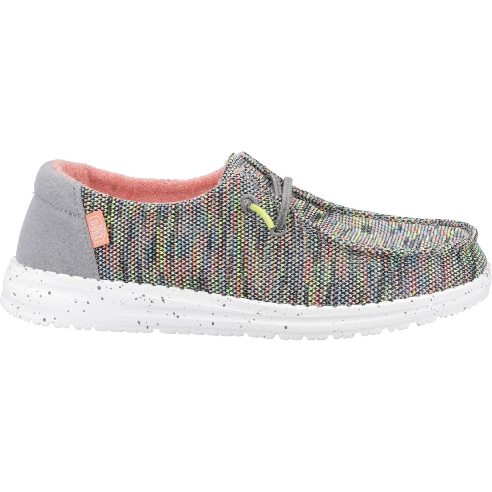 HEYDUDE Wendy Sox Damen Pfau Rosa Loafers