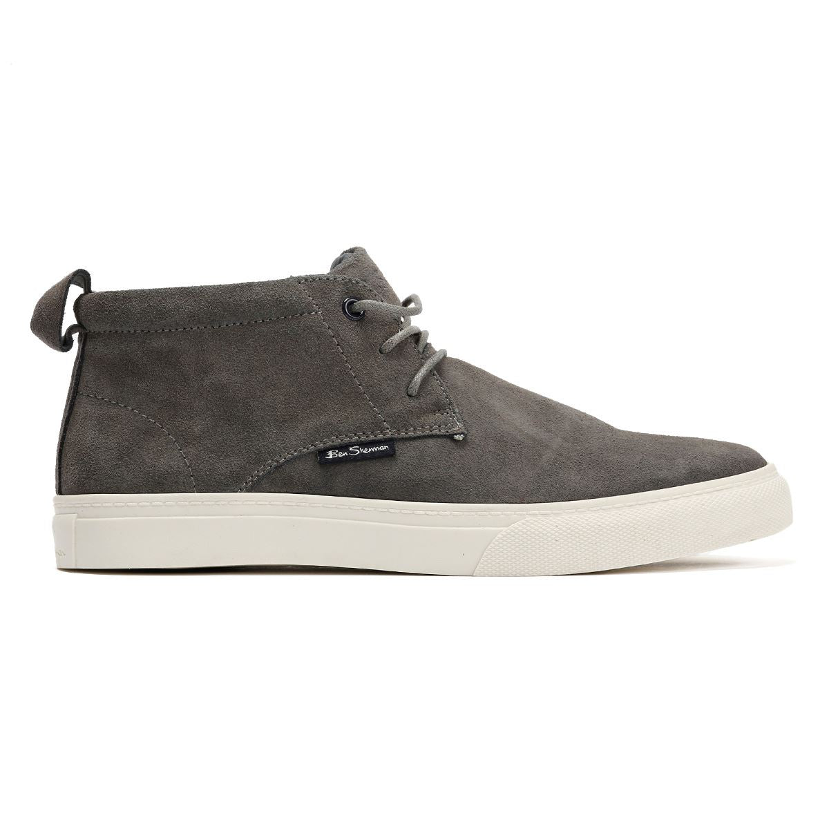Ben Sherman Parkway Wildleder Herren Stiefel In Grau