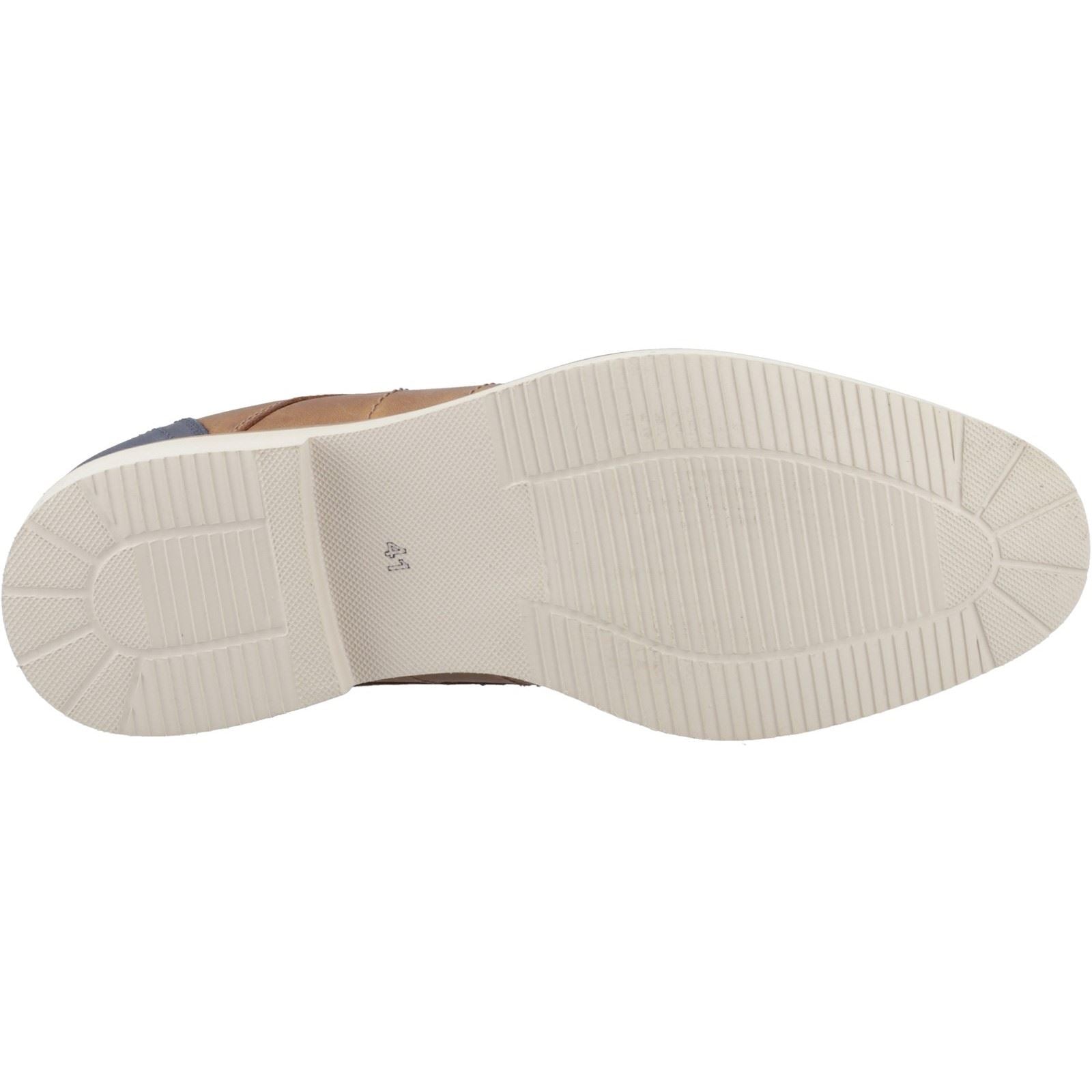 Pod Hampton Leder Herren Braune Schnürschuhe