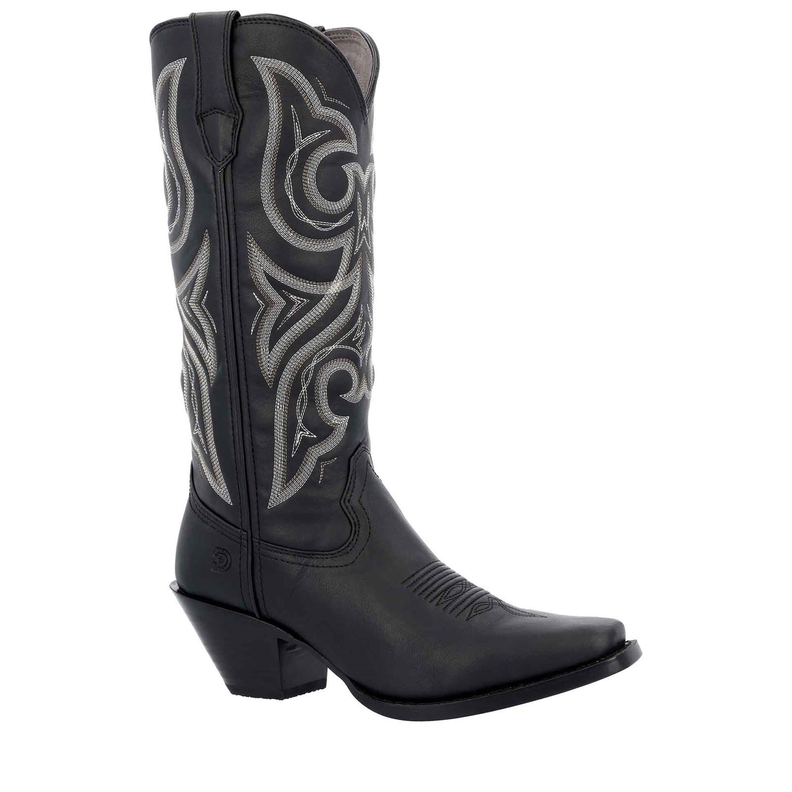 Durango Crush Damen Stiefel Aus Kunstleder In Schwarz
