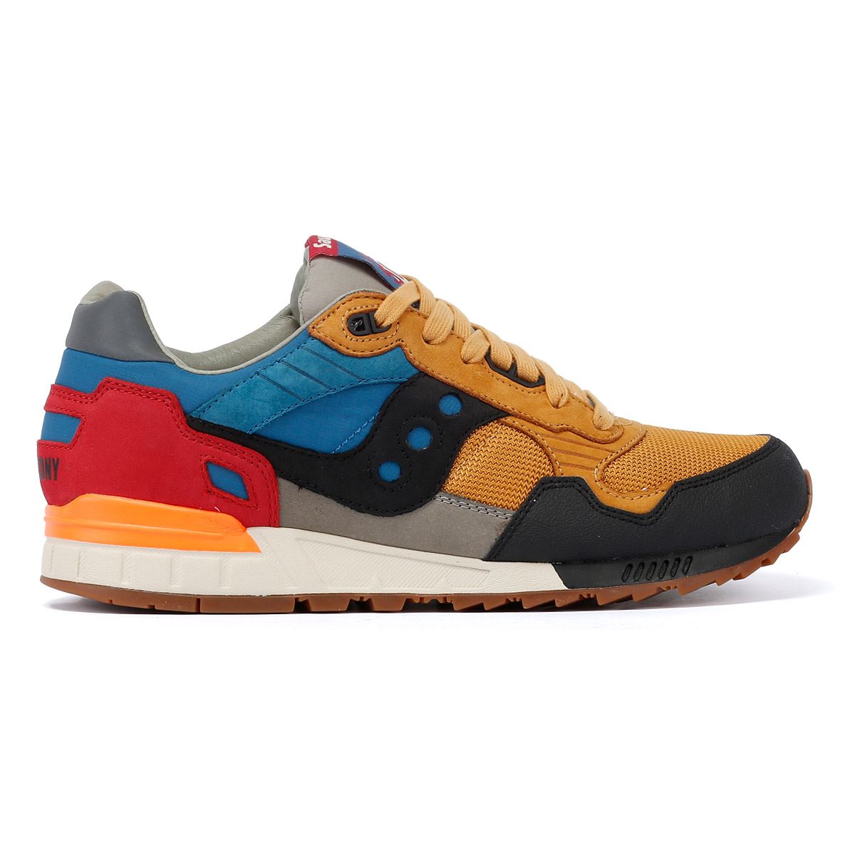 Saucony Shadow 5000 Leder Gelb/Mehrfarbig Sneakers