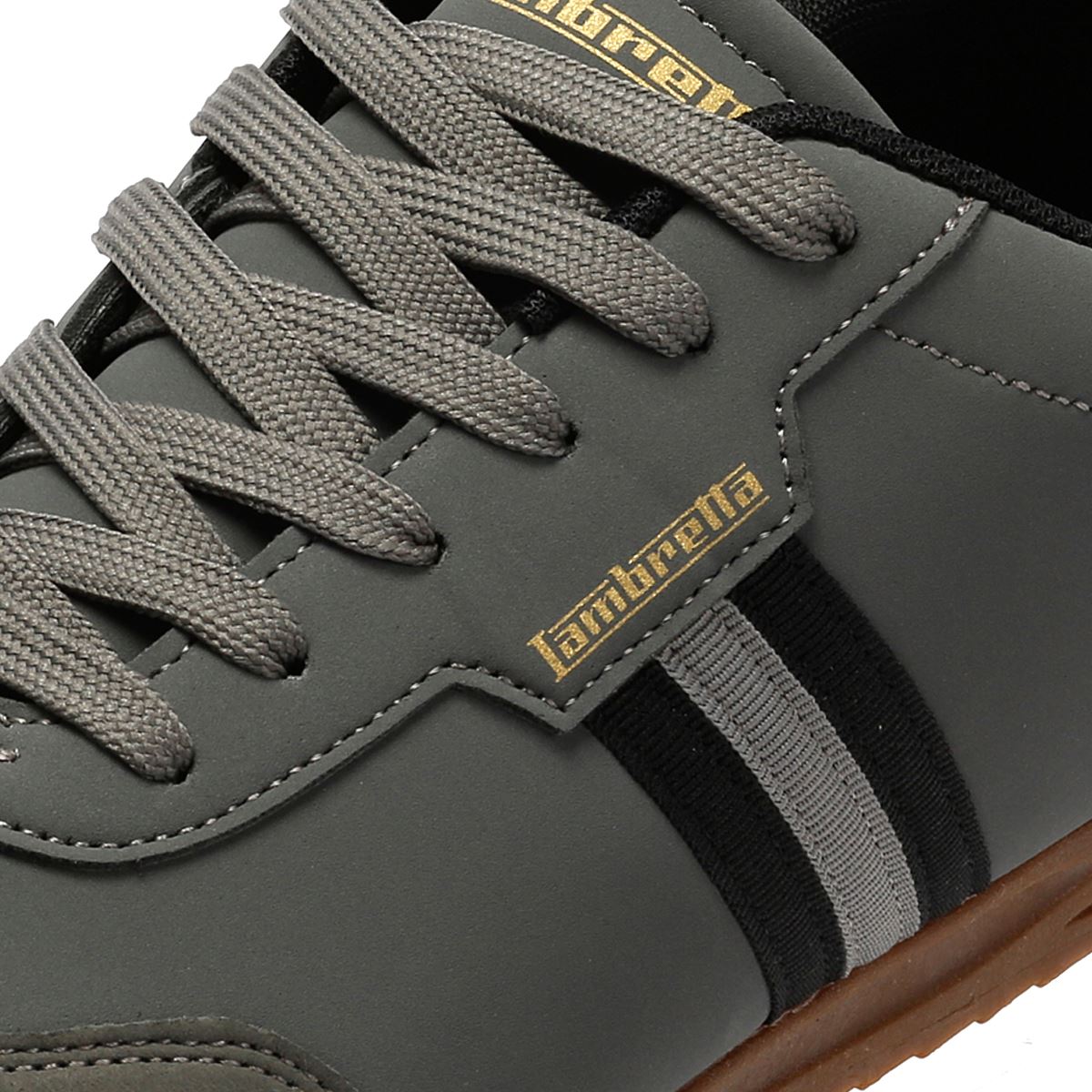 Lambretta Tackle Herren Graue Turnschuhe