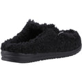 HEYDUDE Wally Herren Pantoletten aus Polyester in Schwarz/Schwarz